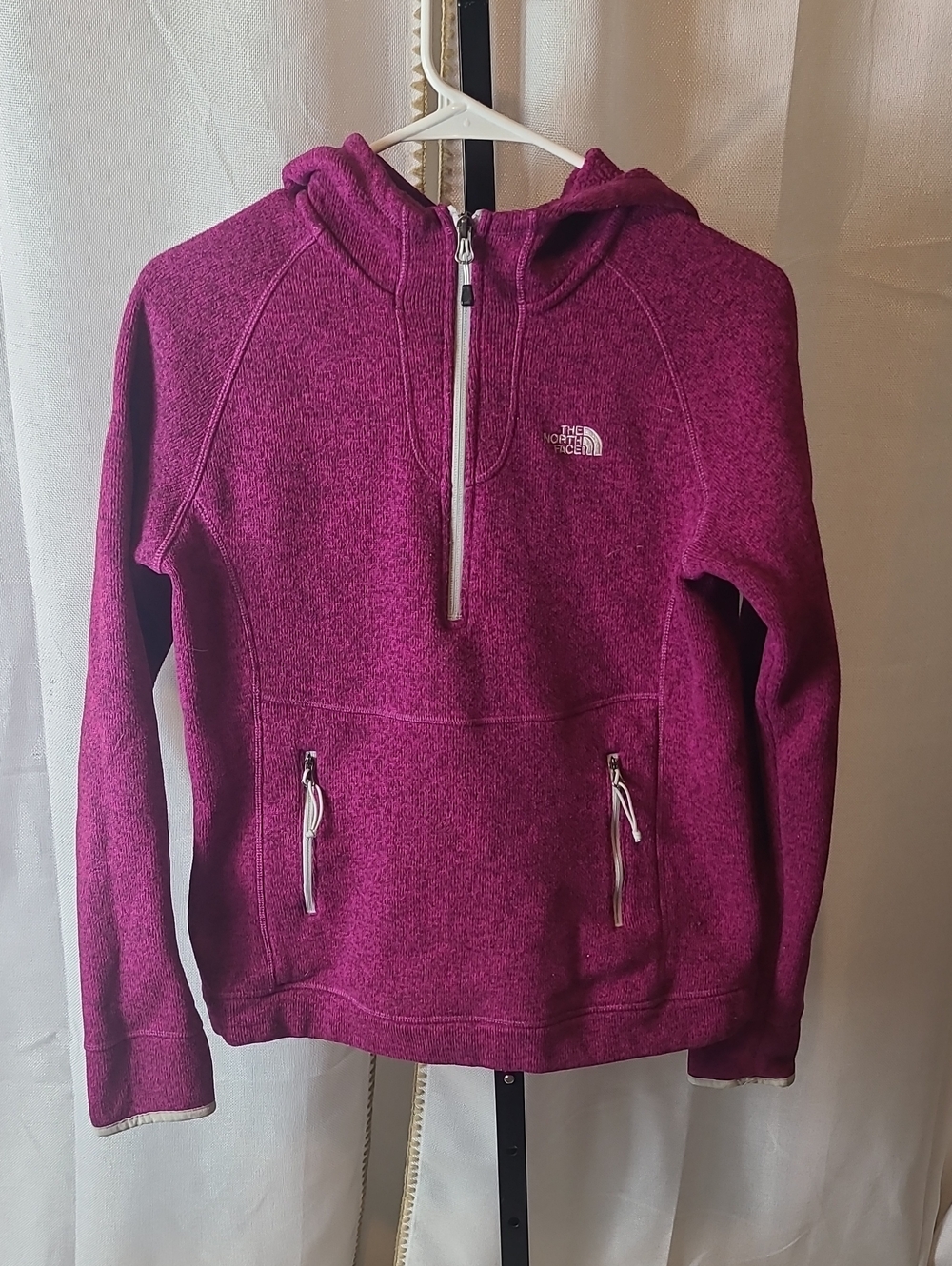 The North Face women's fleece hooded pullover Size Small